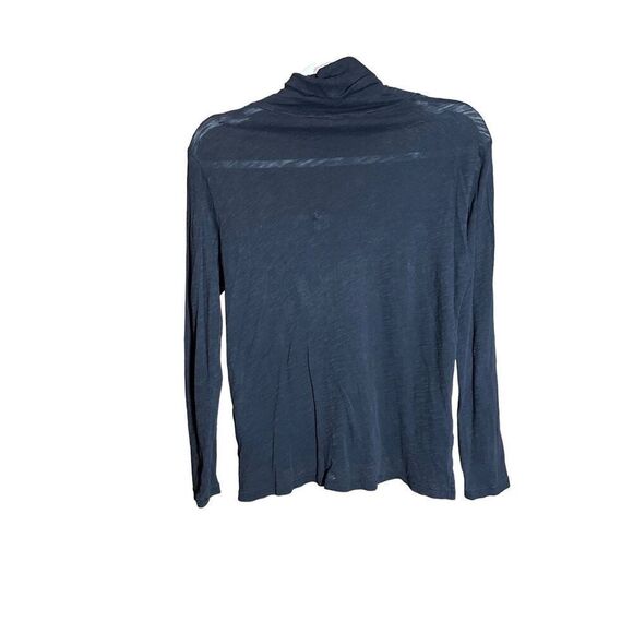 Madewell Whisper Cotton Turtleneck Sz Small black - Picture 4 of 9